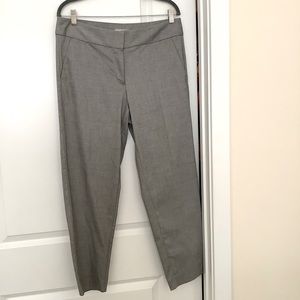 Ann Taylor gray pencil pant straight leg